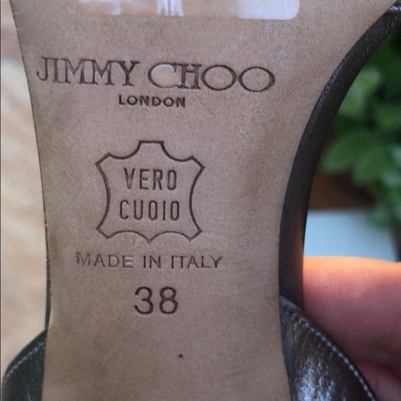 Jimmy choo sexy silver strappy sandal authentic - Picture 3 of 5